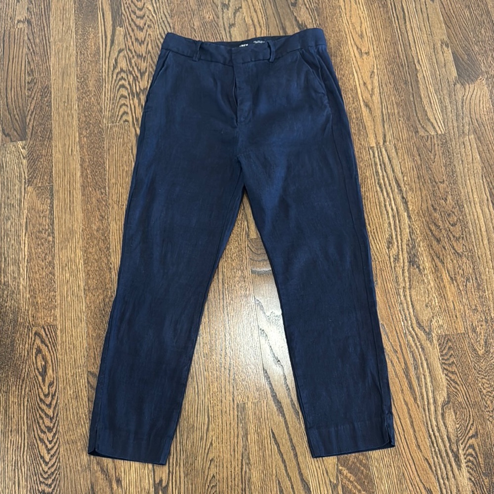 Blue Chinos Straight Leg Versatile Design